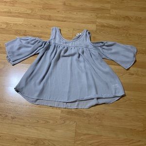 Cold shoulder top